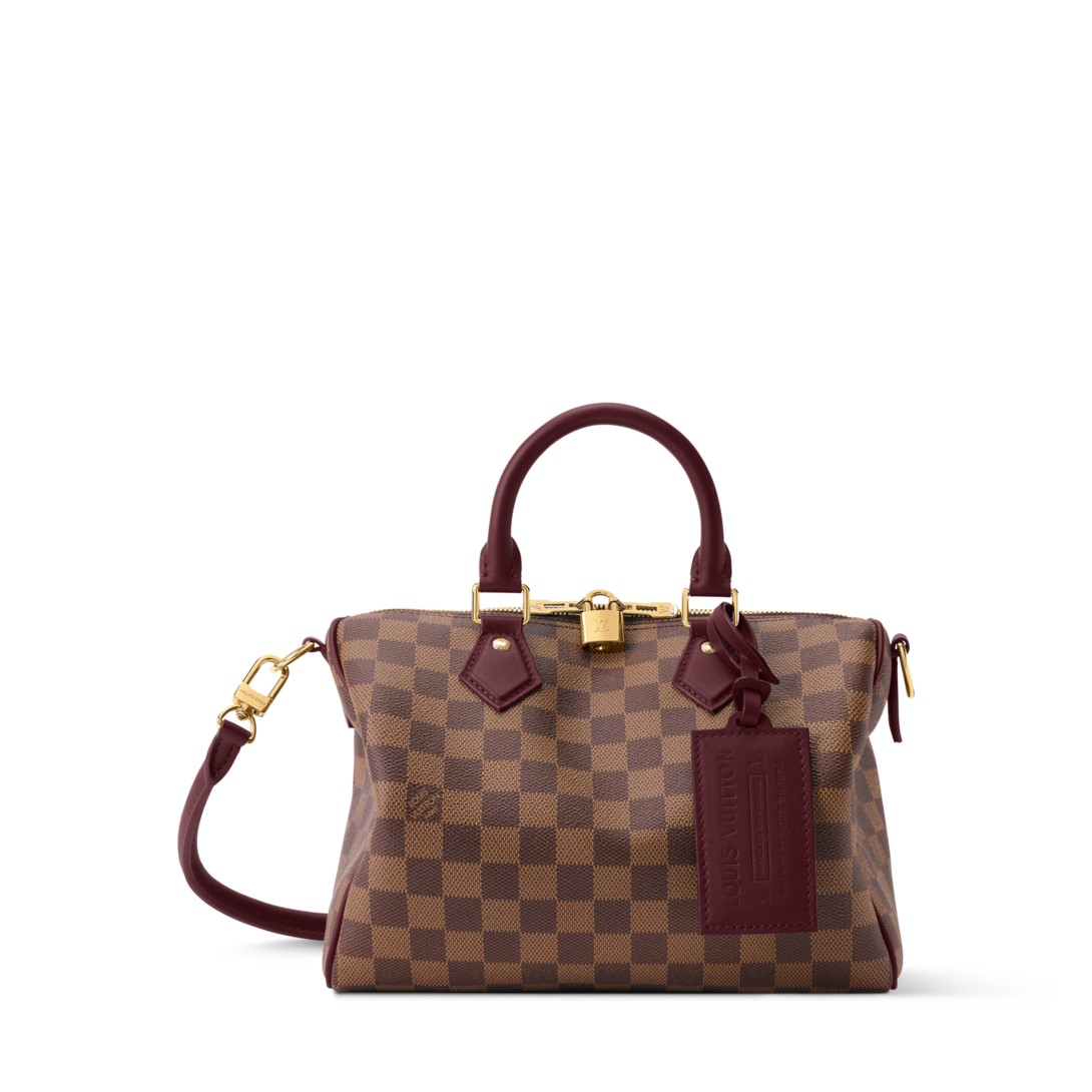 Speedy Soft 25 Damier Ebene Canvas - Handbags | LOUIS VUITTON